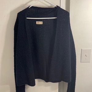 Super cozy Hollister navy blue sweater